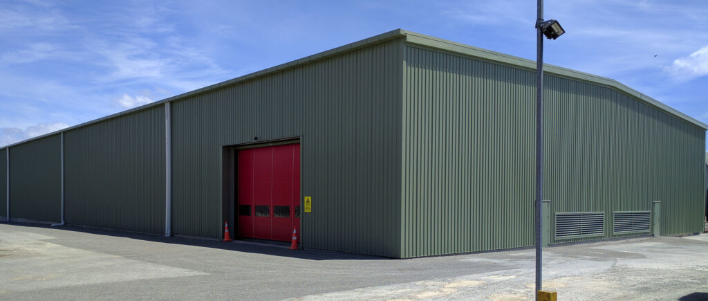 Structural steel Nelson Dry goods store