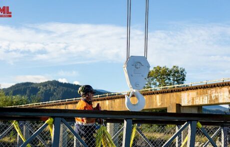 Whale Trail Wairau River Bridge cycle bridge, Marlborough