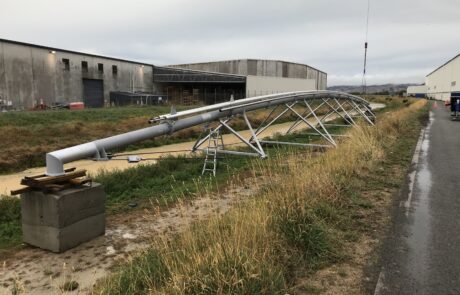 NZ Wines Pipe bridge project, Blenheim