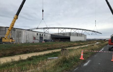 NZ Wines Pipe bridge project, Blenheim