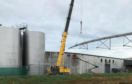 NZ Wines Pipe bridge project, Blenheim