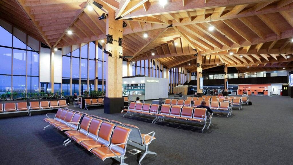 Nelson Airport hybrid steel and LVL