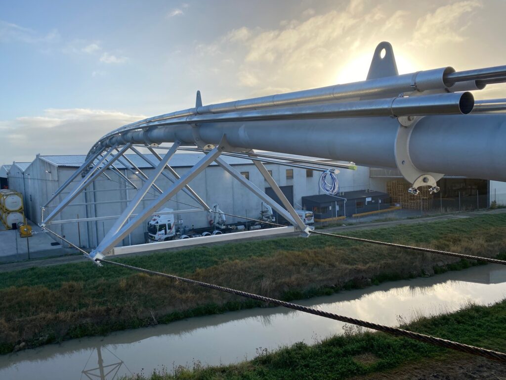NZ Wines Pipe bridge project, Blenheim