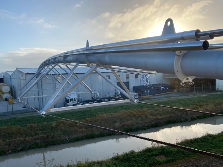 NZ Wines Pipe bridge project, Blenheim